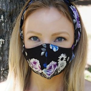 Handmade Indigo Face Mask